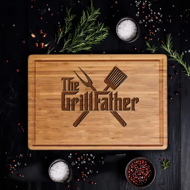 The Grill Father BBQ Cutting Board