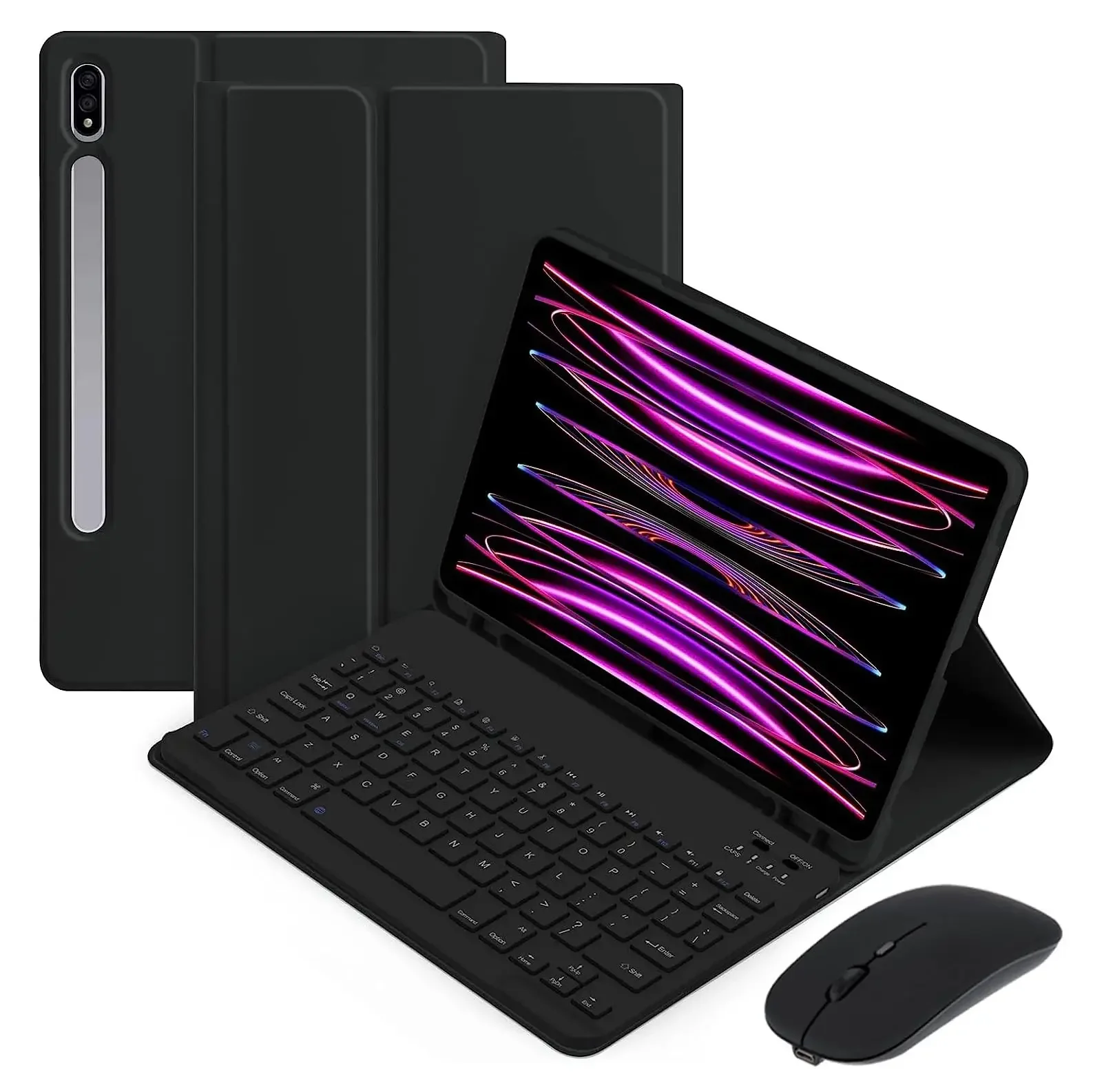 Per Samsung Galaxy Tab S9 11 "2023 (Modello: Sm-X710 / Sm-X716B / Sm-X718U) Custodia Protettiva Per Tablet Tastiera Compatibile Con Bluetooth