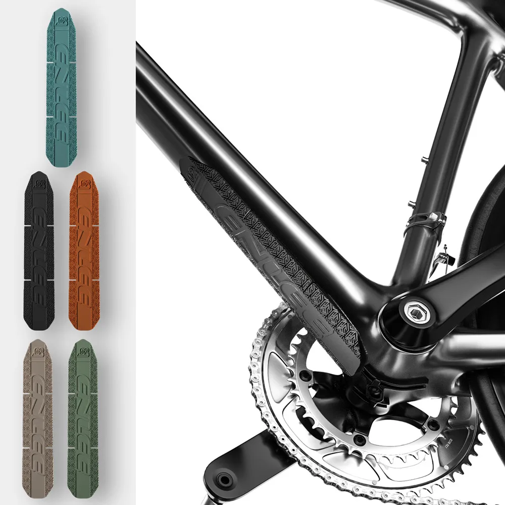 ENLEE Silicone Bike Frame Protector Bicycle Frame bottom Pad Scratch-Resistant MTB Road Frame Cover Accessories