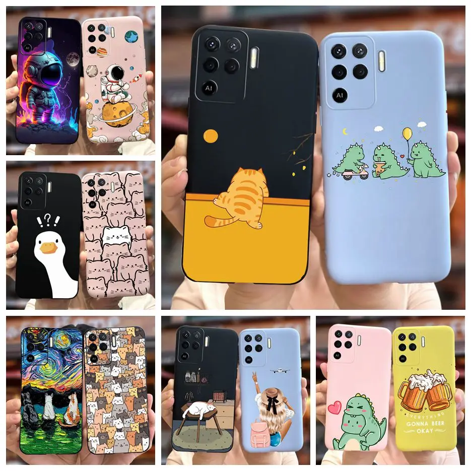 Cute Cartoon Soft Silicone Phone Case - Stylish Back Cover Bumper in Vibrant Colors