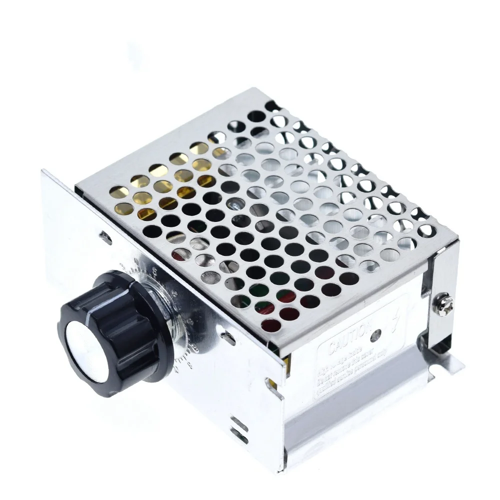 220V 4000W AC SCR 모터 속도 컨트롤러 모듈 전기로, 온수기, LED 조명용 전압 조절기 온도 조광기