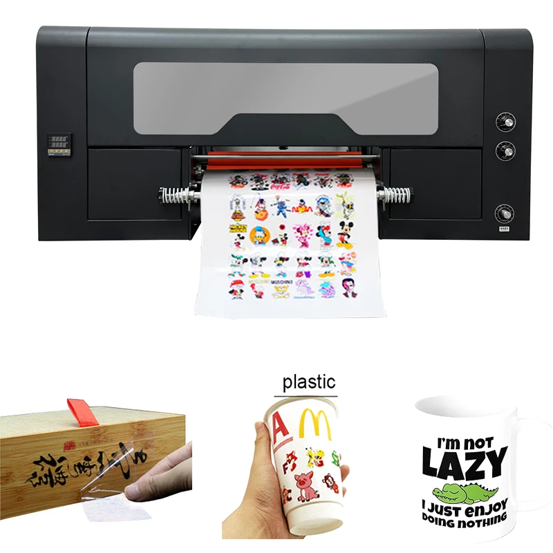

DTF Impresora De UV A3 Size 12 Inches 2In1 UV DTF Cup Wrap Printer UV DTF Sticker Printer Machine For Small Business