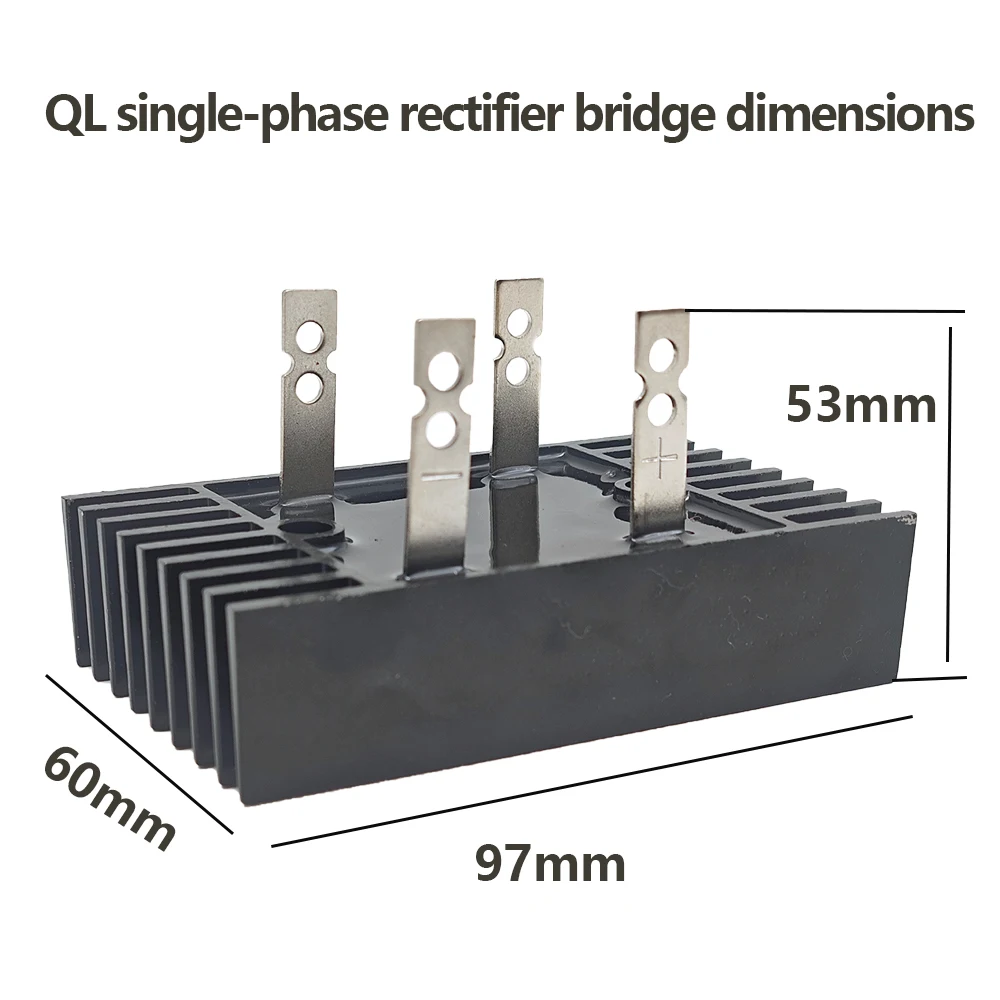 Full-wave rectifier bridge Single-phase rectifier bridge QL40A1600V QL40A1200V Two phase motor diode module