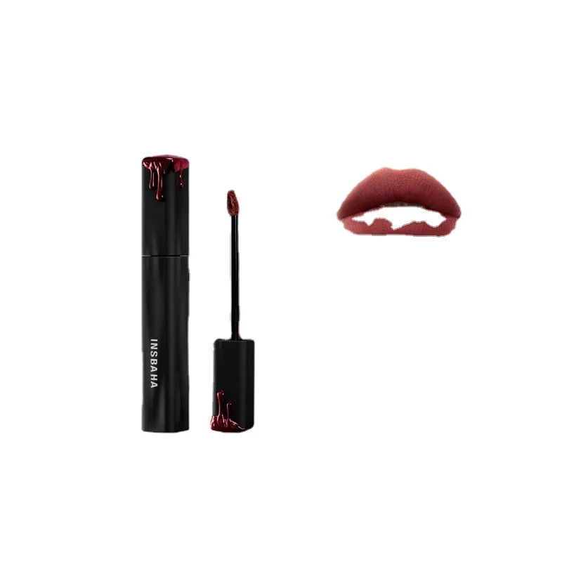 

YY Lip Lacquer Lip Mud Lipstick Matte Velvet Lipstick No Stain on Cup Matte Nude