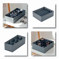 1Pc Fabric Box Drawer Organizers For Closet Organization Storage Of Soc Underwear Ties And More 1