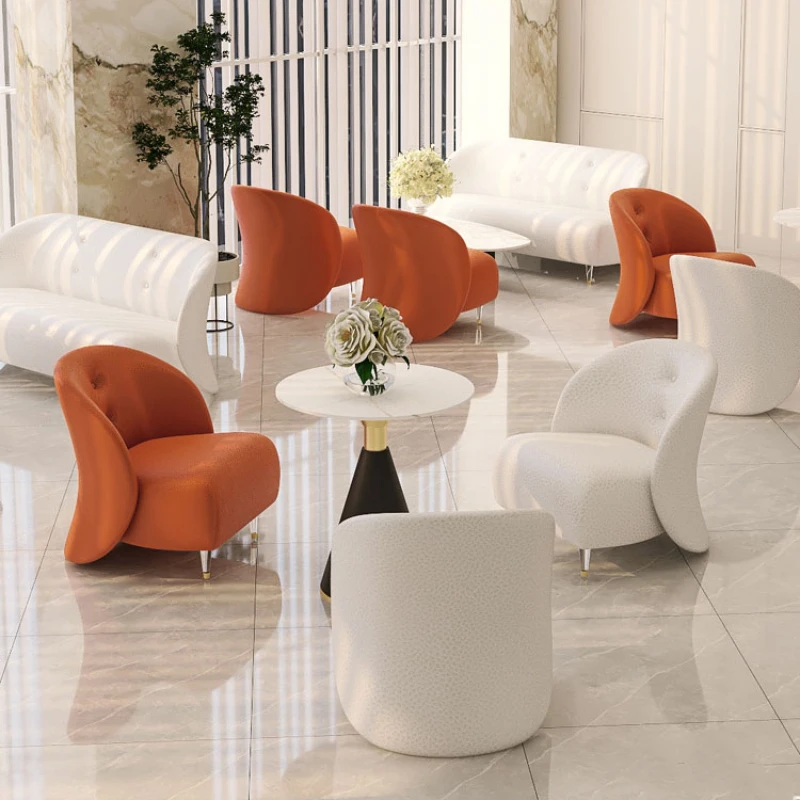 

Light luxury single sofa, beauty salon, modern and simple, clothing store, receptio air combination