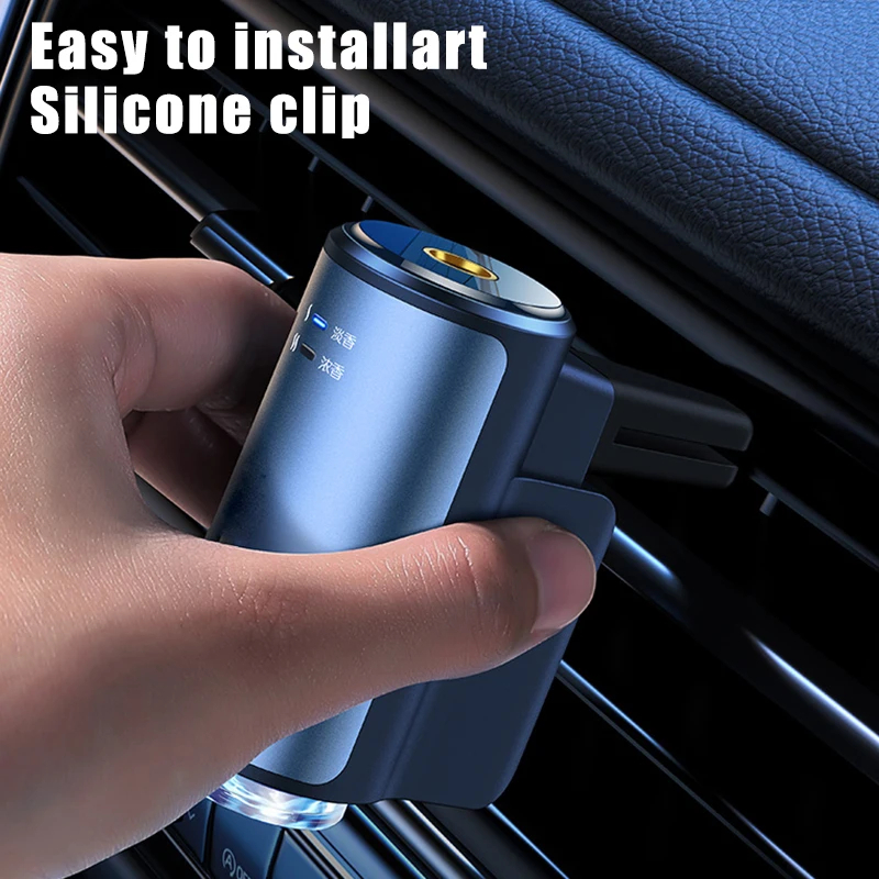 Olio essenziale elettrico Aroma Car Air Vent diffusore Car Air profumo aromaterapia Auto deodorante profumo fragranza - immagine 5