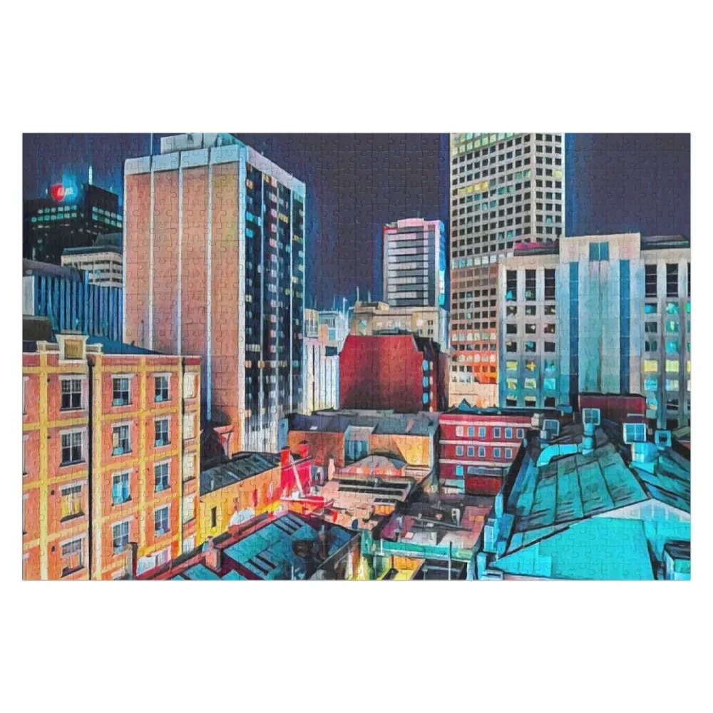 

Adelaide by Night Jigsaw Puzzle For Children Christmas Gifts Puzzle