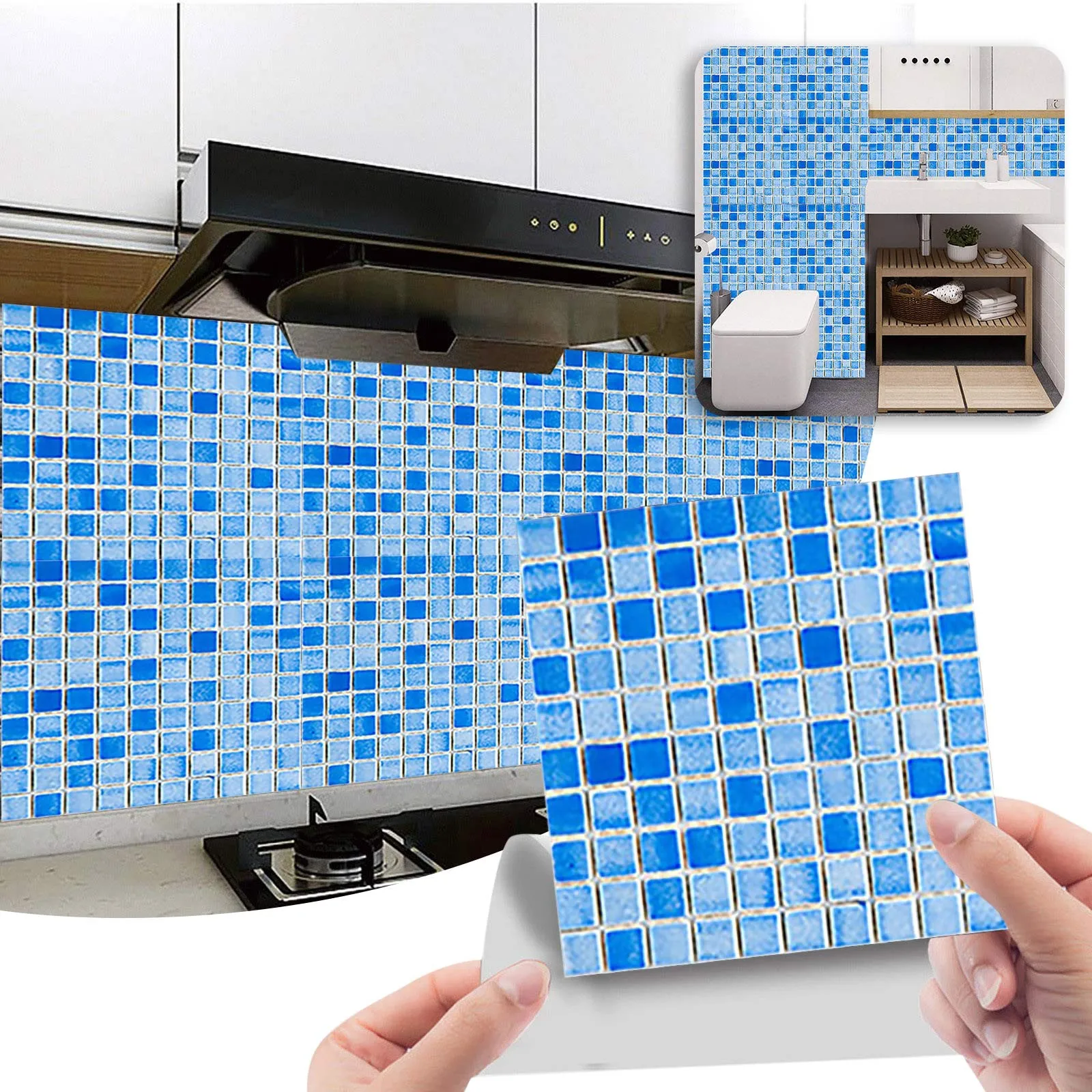 

Creative 3D Tile Stickers Simulation Decoration DIY Floor Plane Wall Stickers Large Letters for Wall