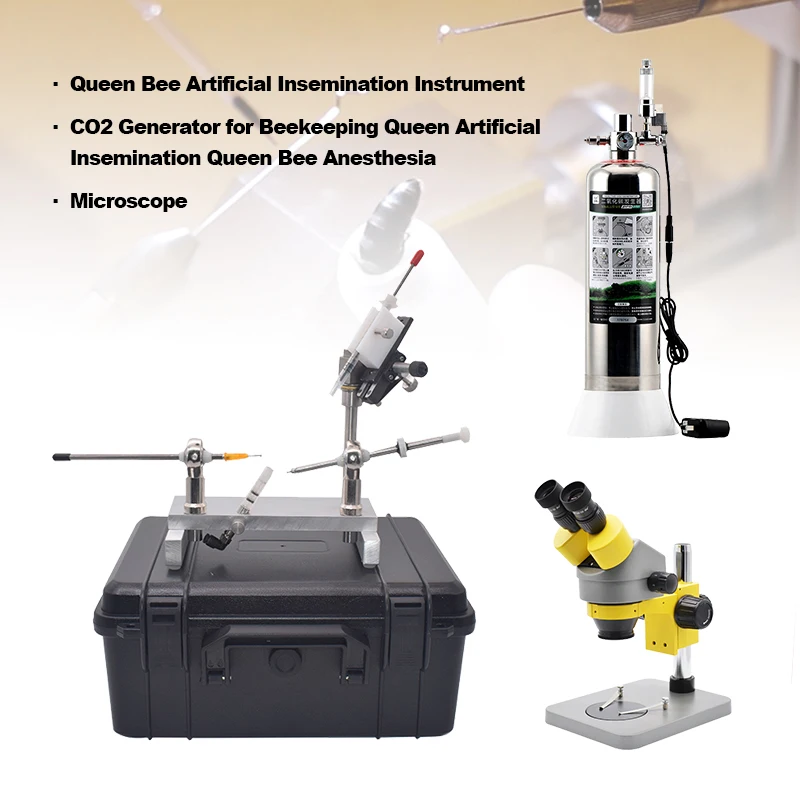 

Artificial Insemination Instrument with Microscope Beekeeping Queen Mating Bee Rearing Honeybee Artificial Insemination