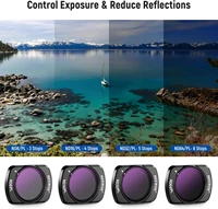 Lens Filter Set for DJI OSMO Pocket 3 4 CPL ND16 ND32 ND64 UV Black Soft Macro NIGHT STAR Lens for DJI Pocket 4/3 Camera 2