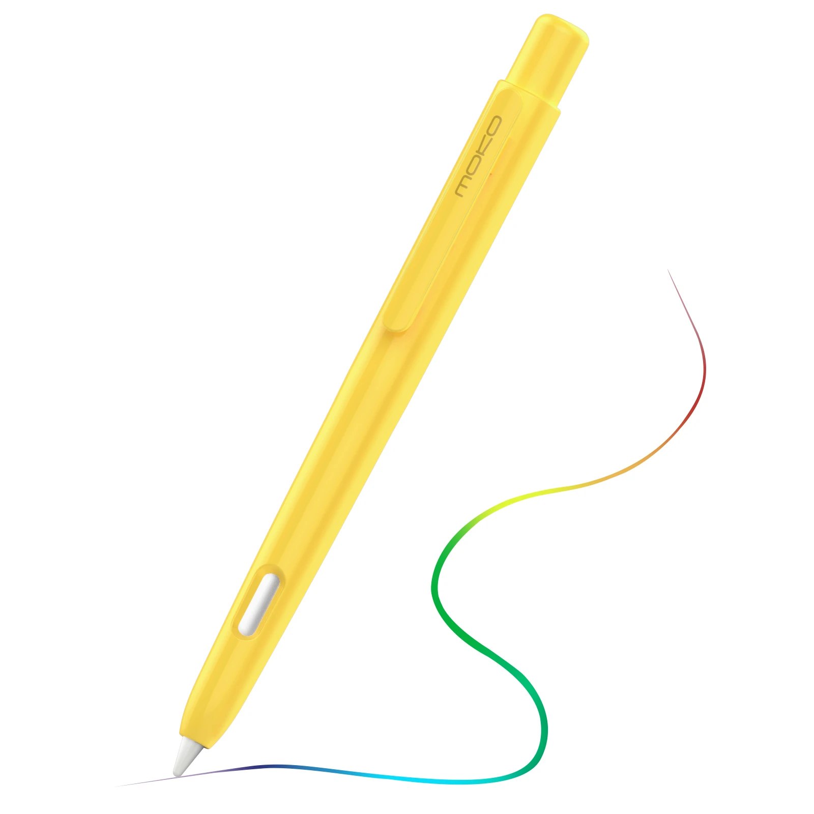 Moko Titular Case para Apple Pencil 2nd Gen Capa Protetora Retrátil da Pena com Grampo Resistente para o ar do Ipad 5th 10.9 Ipad Mini 6