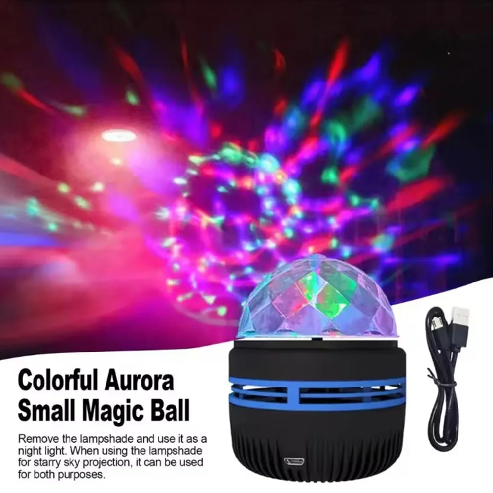 Aurora RGB Color-Changing USB Galaxy Projector