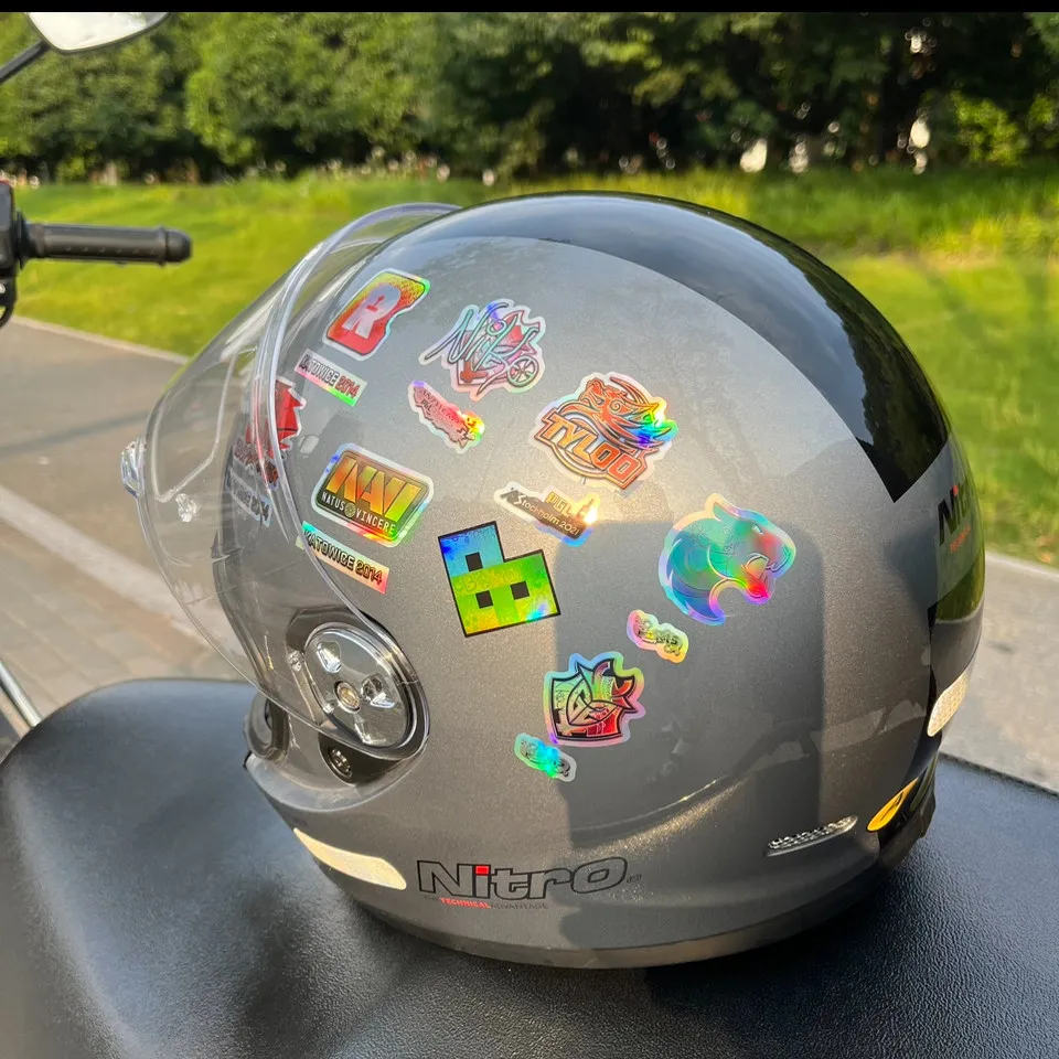 Csgo Holographic Laser Sticker Titan Donk Peripheral Sticker Mobile ...