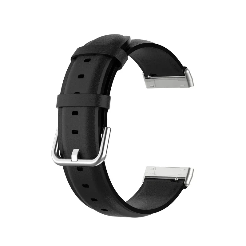 Elegant Genuine Leather Bracelet Strap for Smartwatch - Replacement Band Loop Correa