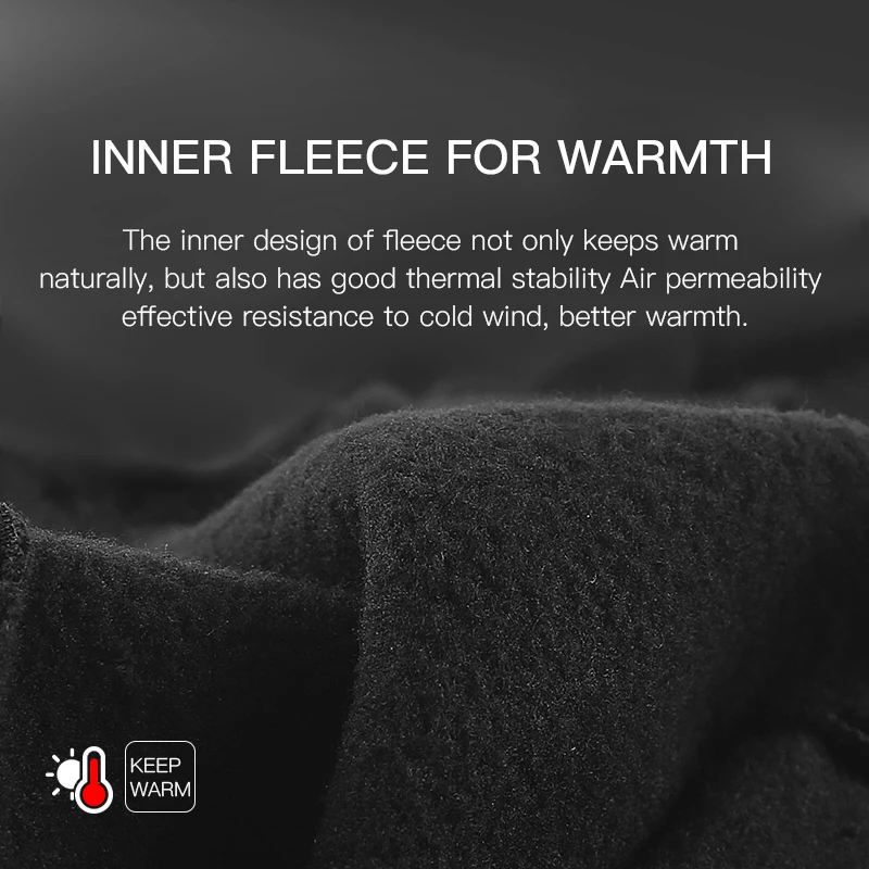 Kyncilor Autumn and Winter Cycling All Finger Waterproof Touch Screen Warm Gloves for Men and Women Mountaineering Gloves 2