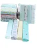 4pcs/pack 76x76cm 100% Cotton Flannel Diapers Supersoft Receiving Baby Blanket Newborn Wrap Print Blanket Swaddle Bedsheet 6