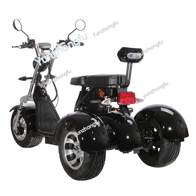 

Electric Motorcycle Tricycle 3 Wheels Self-Balancing Handicapped Scooter Outdoor Adult Bicycle Bike for Sale