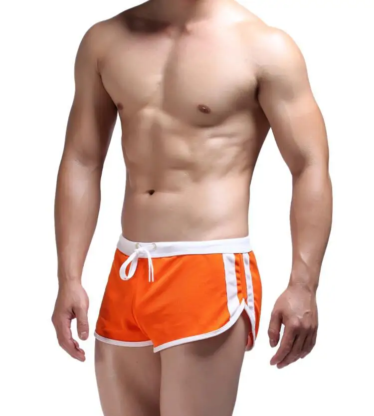 Summer Swimsuit Beach Wear Men Underwear Sports Board Shorts Swim Trucks Thin Drawstring Boxers Casual Arrow Pants Quick Drying