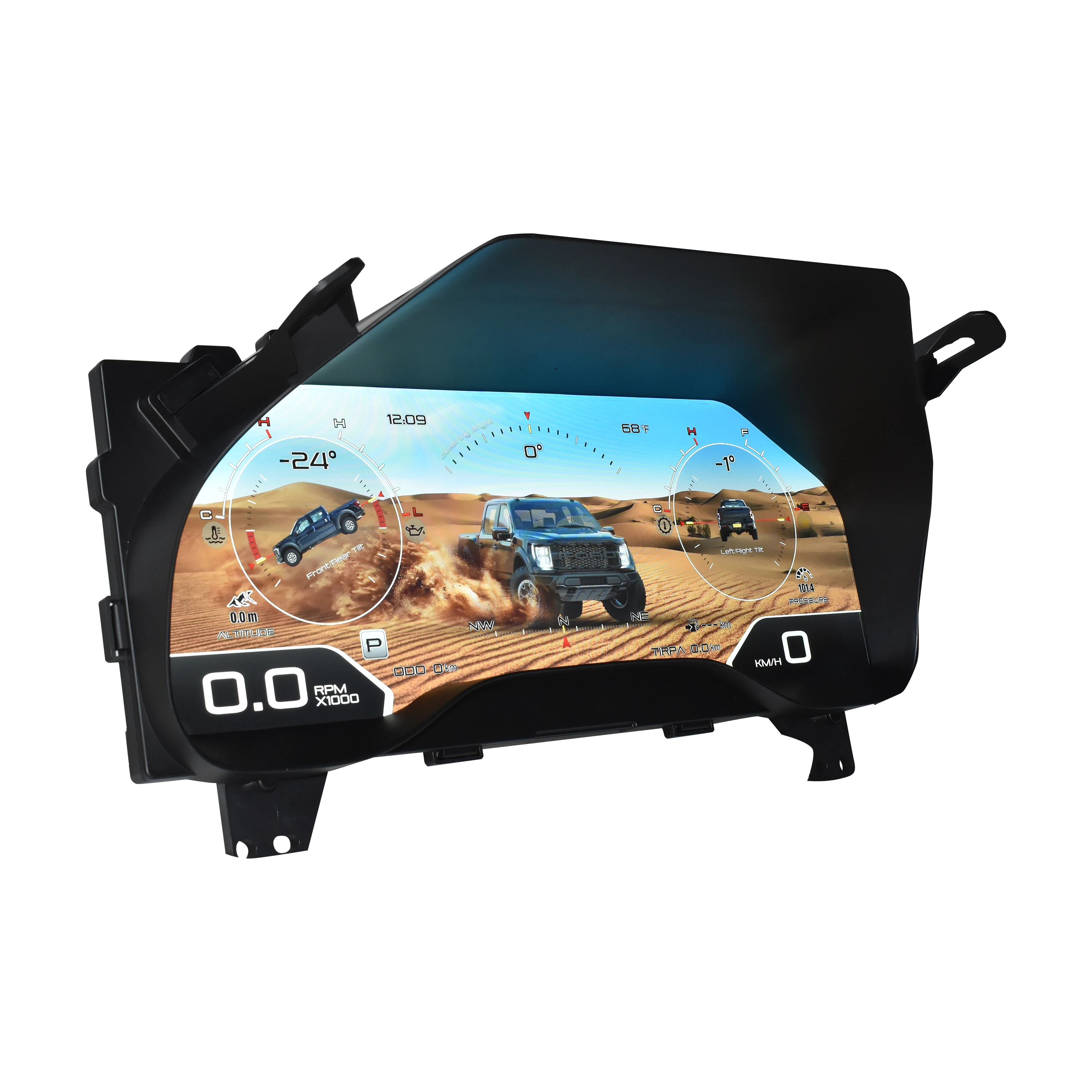 Panel de Instrumentos LCD para FORD F150 2015-2021, Cabina Virtual, Tablero Digital, Velocímetro, Pantalla Linux, Accesorios para Auto 4