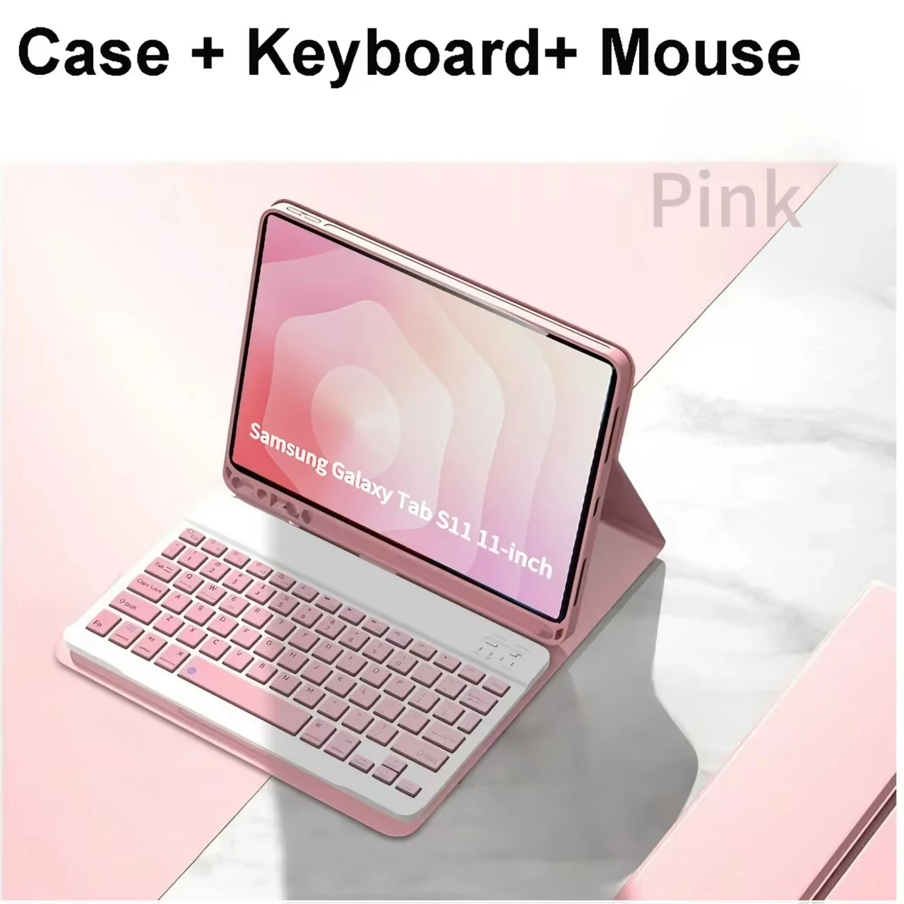 Premium Wireless Keyboard Cover for 11-Inch Tablet, Enhanced Protection & Functionality