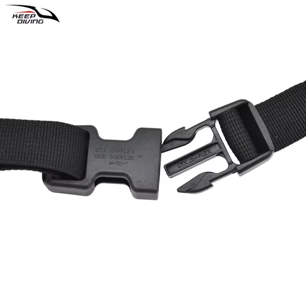 Diving Backplate Set Wing BCD Chest Strap Buckle Adjustable Scuba Diving Jacket Style BCD Quick Release Chest Sternum Strap 5