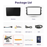 Srnubi 2Din autoradio pour Smart Fortwo 451 2005-2010 lecteur vidéo multimédia Navigation GPS Carplay Android auto Bluetooth 4G 6