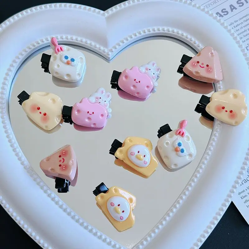 

10 шт./партия, заколки для волос с изображением утки