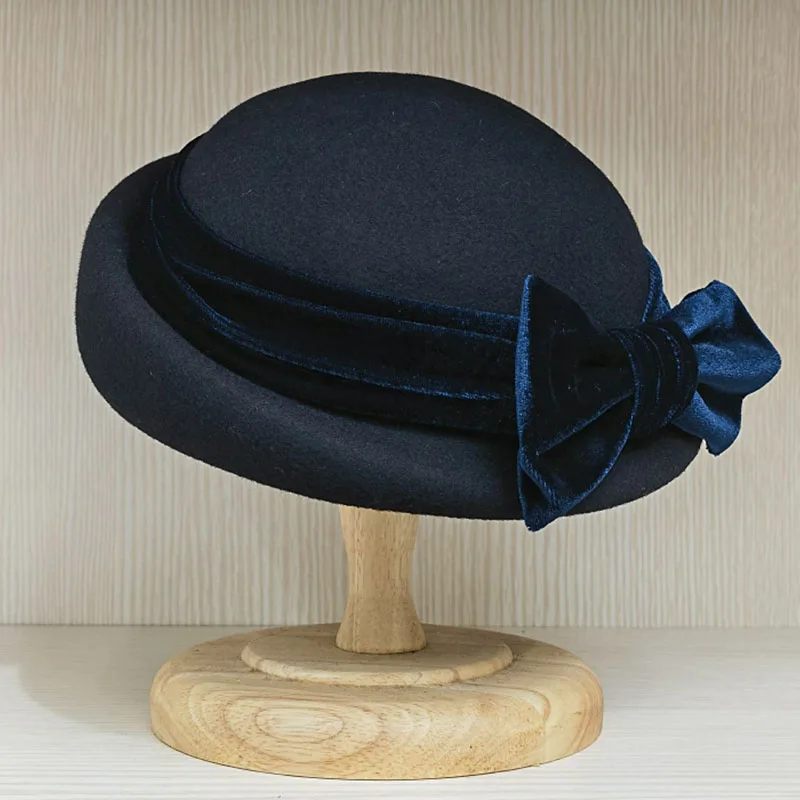 Frcolor Cappello Di Fascinator, Cappello Di Feltro Da Cerimonia Nuziale Del Partito Di Cerimonia Nuziale Per Le Donne - Foto 6