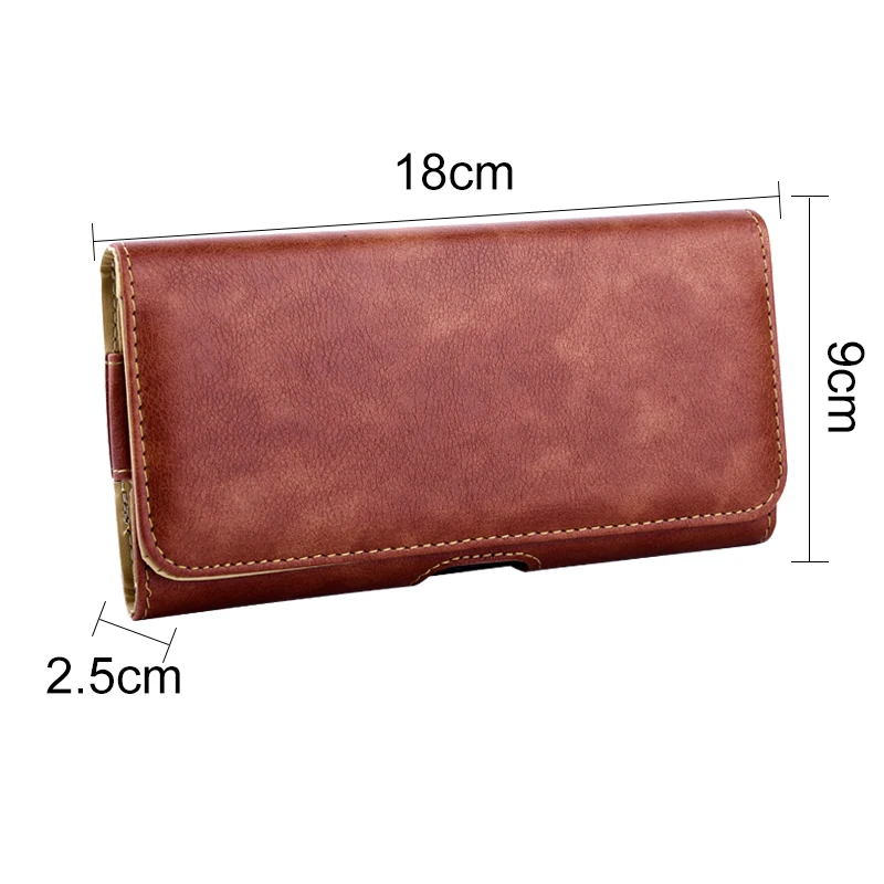 Universal Smartphone Pouch with Belt Clip Holster