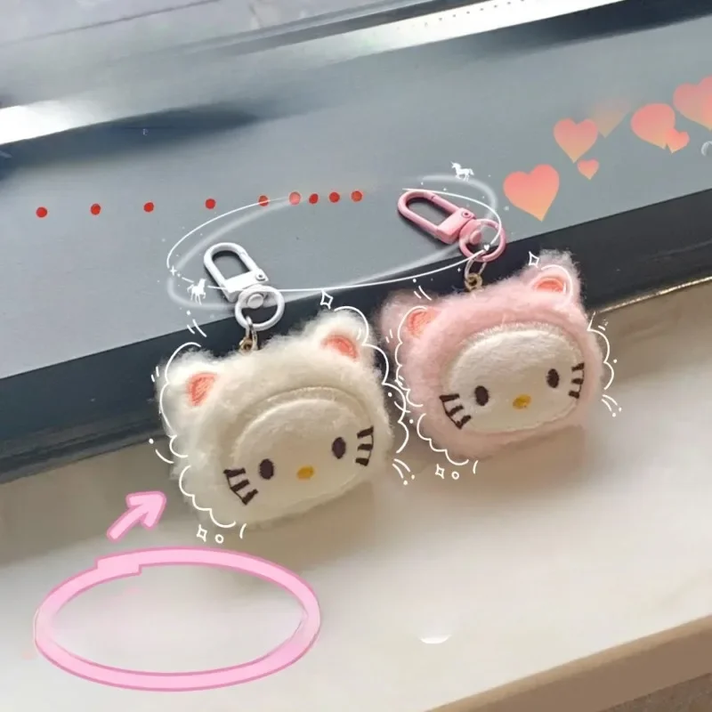 

Starting From 3 Pcs Kawaii Sanrio Anime Hello Kitty Pendant Cute Cartoon Embroider High Color Value Fashions Holiday Gifts