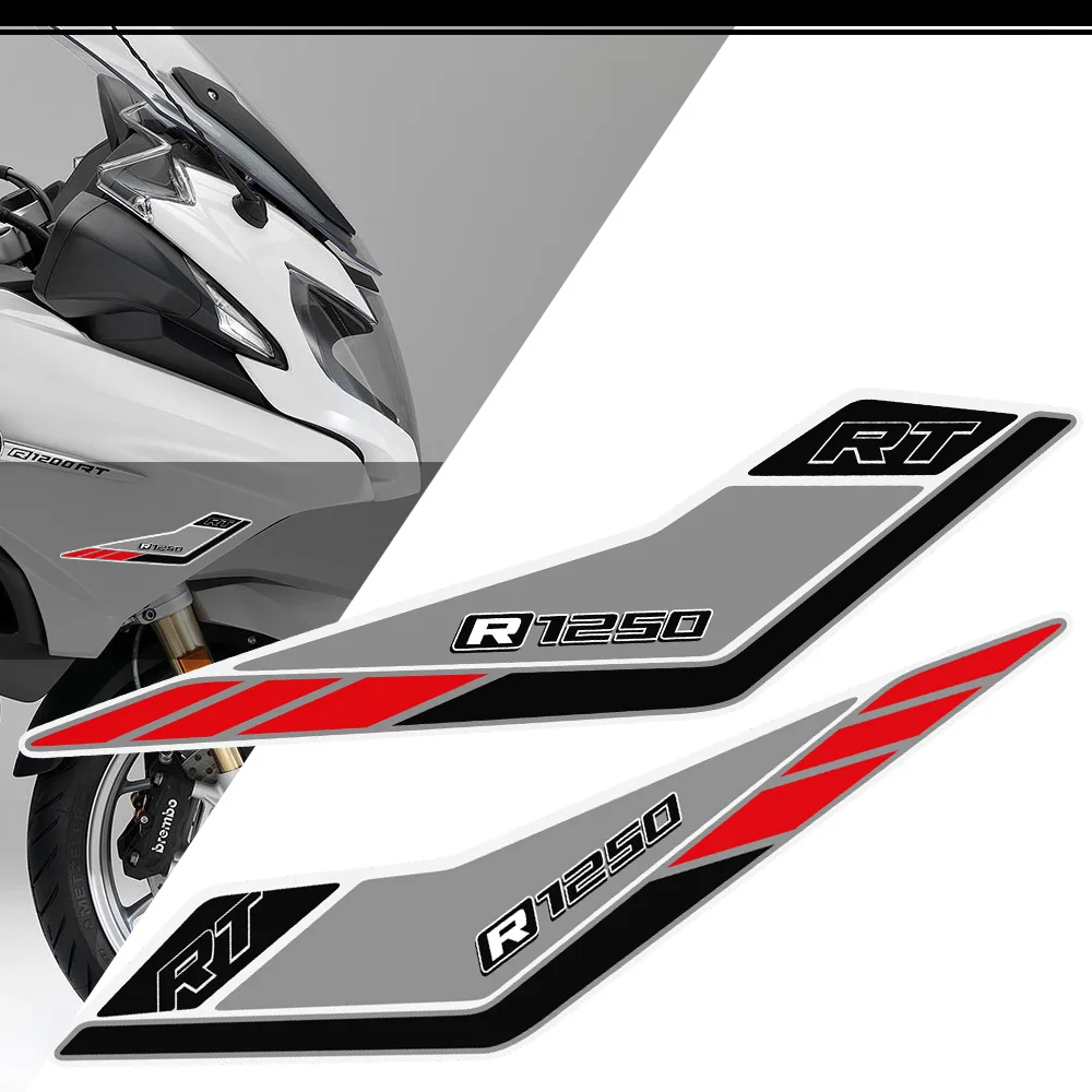 

Tail Side Panniers Luggage Cases Trunk Tank Pad Protection Guard Knee Fairing Fender Stickers For BMW R 1250 R1250RT R1250 RT