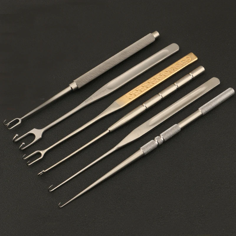 Cosmetic Plastic Draw Hook Blunt Head Pointed Head Double Eyelid Hook Nose Double Ball Head Draw Hook Single Claw Double Claw