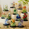 Diy Micro Flower Building Blocks Mini Bricks Particles Eternal Life Flowers Home Decoration Assembling Puzzle Toy Christmas Gift 1