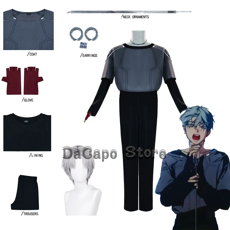 ALIEN STAGE Till Cosplay R6 Outfit Costume Wig idol Style Prop