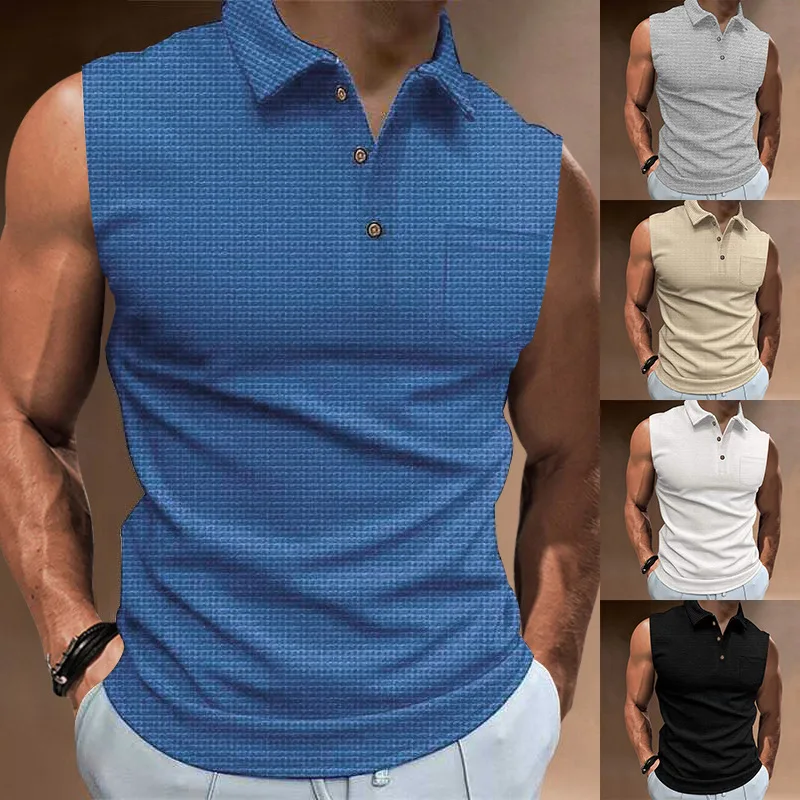

Summer Sleeveless Vest Sweatshirt Fitness Training Sportswear Top Men's T-shirt Casual Bodybuilding Vest