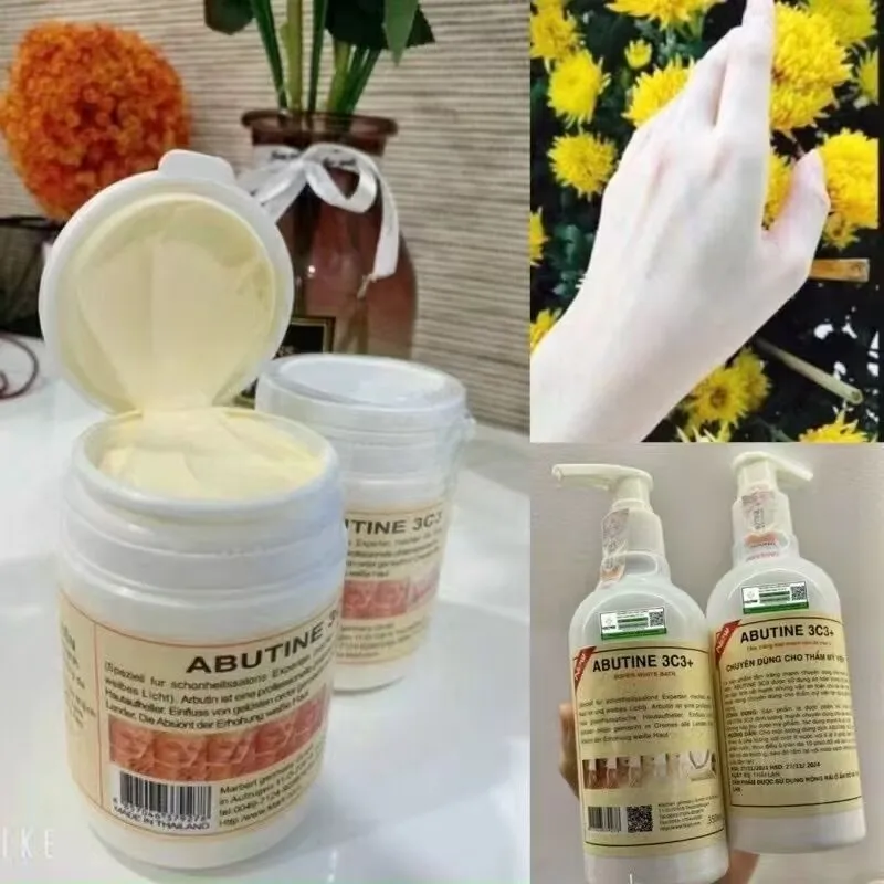 NEW Abutine 3c3 Blanqueamiento Corporal Reduce las imperfecciones de la piel oscura, hidrata, ilumina y suaviza la piel m&aacute;s bla