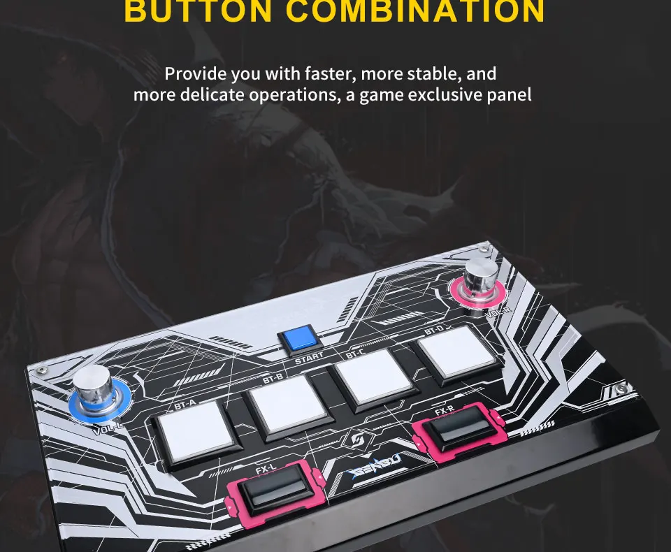 GENBU ZhouSensorXGenbu SDVX SOUND VOLTEX USB-контроллер