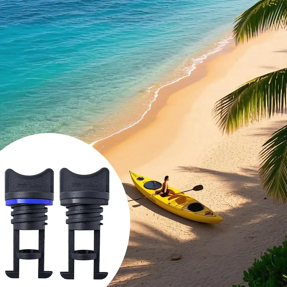 2.2in Kayak Plugs Drain Stopper Replacement Thread Boat Drain Hole Stopper Scupper Plugs Kayak Accessories for Kayak Canoe Boat