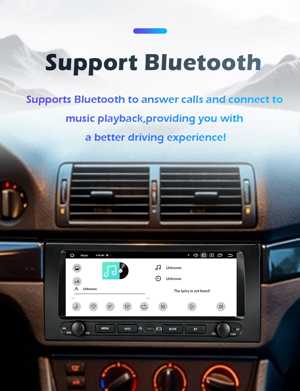 Autoradio Android 16 con Carplay Wireless per Audi A3 8P 2003-2013, Lettore Multimediale GPS, Navigazione, Audio Stereo DSP, 4G WIFI - immagine 4