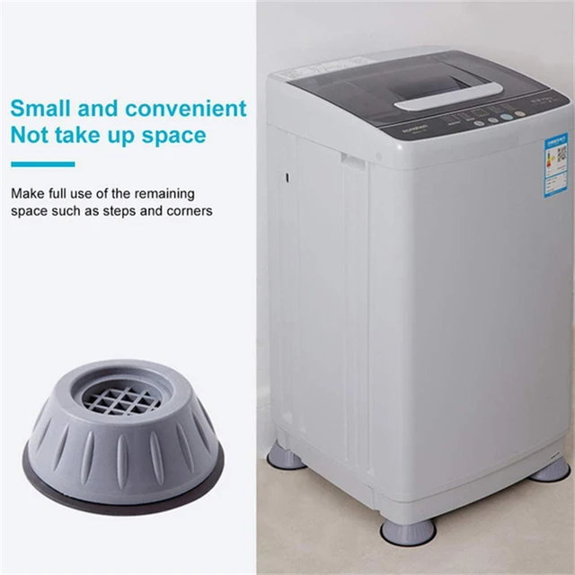 4Pcs Anti Vibration Feet Pads Waterproof Legs Slipstop Silent Skid Raiser Mat Washing Machine Support Dampers Stand Furniture 3