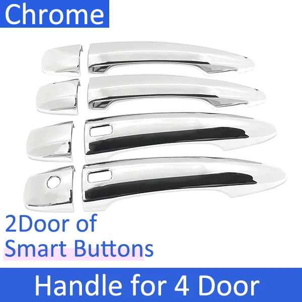 Für Nissan Qashqai 3 J12 2021 2022 2023 Chrome Smart Tür Griff Abdeckung  Auto Exterior Zubehör Styling Schutz Film Aufkleber - AliExpress