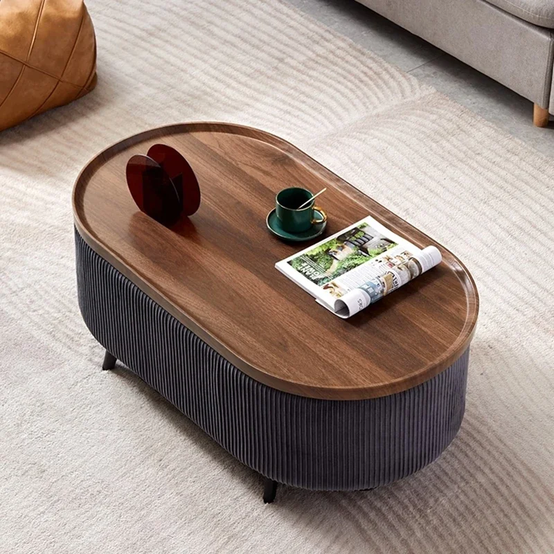 

Aesthetic Luxury Coffee Table Oval Nordic Bedside Living Room Coffee Tables Small Gamer Low Tv Computer Couchtische Home Decor