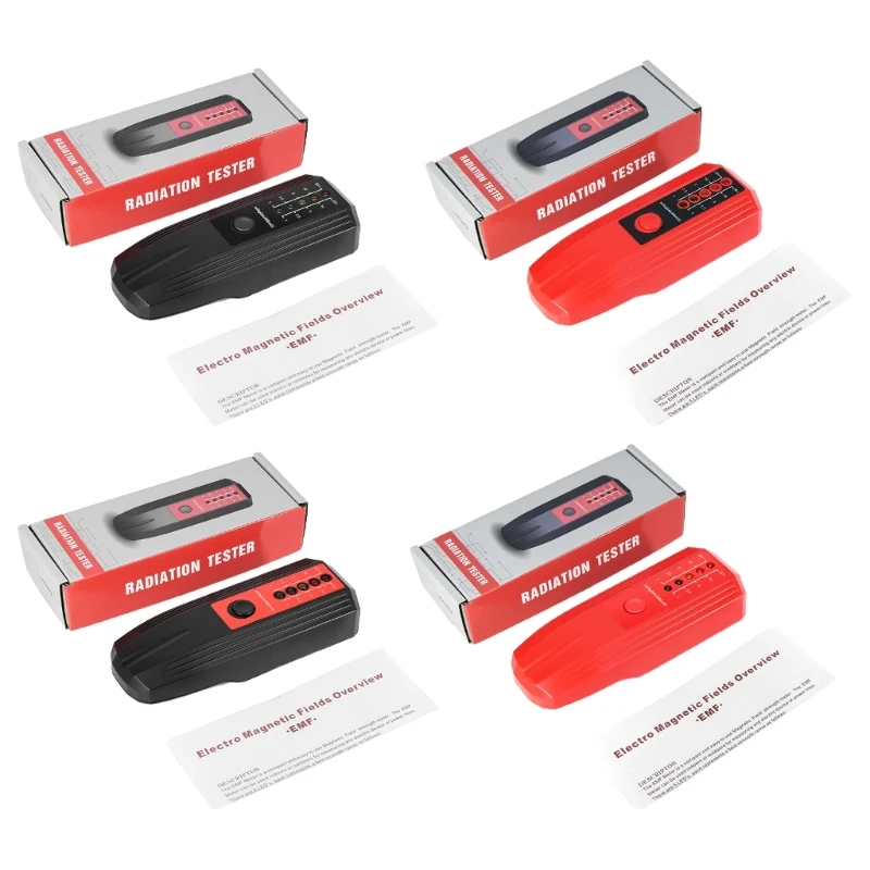 

M5TF EMF Meter Electromagnetic Field Radiation Detector Emission-Dosimeter Hand-held Portable Tester Tool Home Office Outdoor