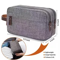 Man High Quality Make Up Bag Oxford Canvas Travel Toiletry Bag Organizer Waterproof Women Wash Pouch Handbag Cosmetic Case 1