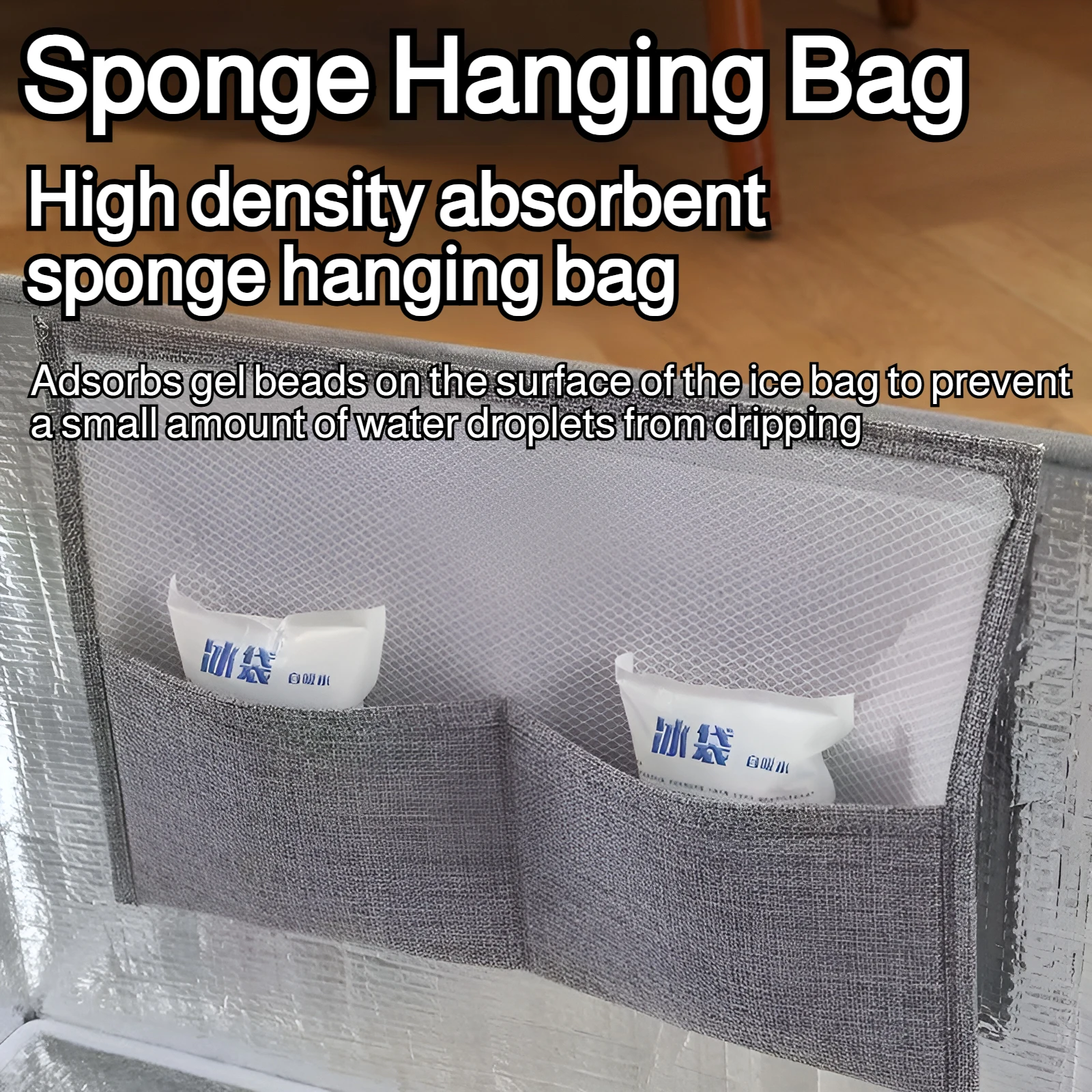 Description Picture 6 of itemSummer Insulated Cat House Pet Air Conditioning Room Portable Cooling Foldable Cat Shelter with Ice Pack Universal Nest Sofa