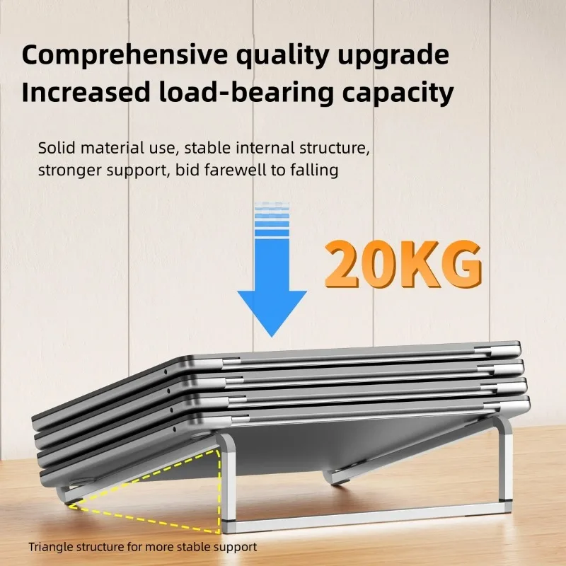 Laptop stand folding adjustable aluminum computer Pc tablet stand notebook holder heat dissipation