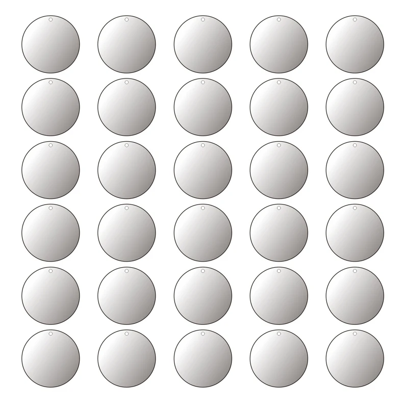 5cm round