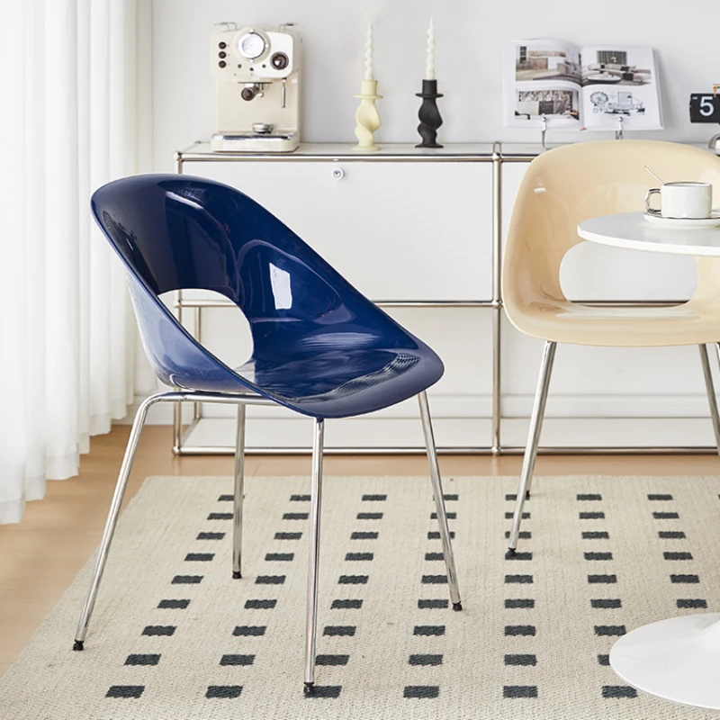 

Bedroom Plastic Living Room Chairs French Camping Leisure Fashion Sitting Room Chairs Fancy Indoor Sedie Cucina Home Furnitures