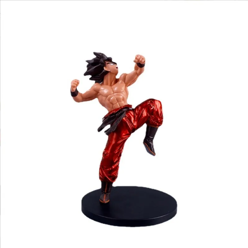 22Cm Anime Dragon Ball Saiyan Son Goku Son Goten Trunks Pvc Action Figure Modello Da Collezione Toy Box Decorazione Ornamenti Regalo